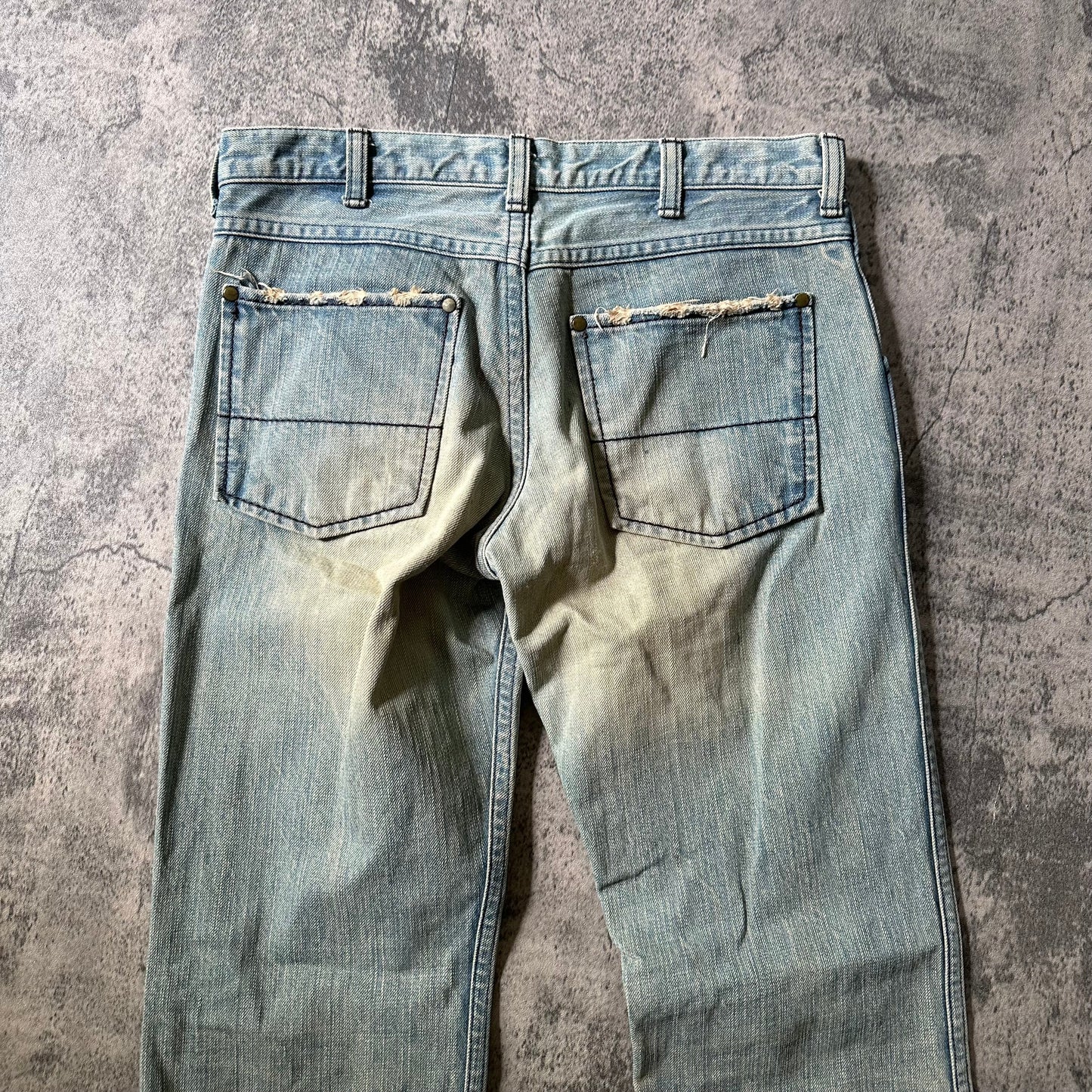 AW02 ‘Nowhere Man’ Mud Dirt Wash Denim   269archive