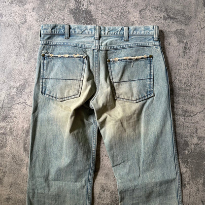 AW02 ‘Nowhere Man’ Mud Dirt Wash Denim   269archive