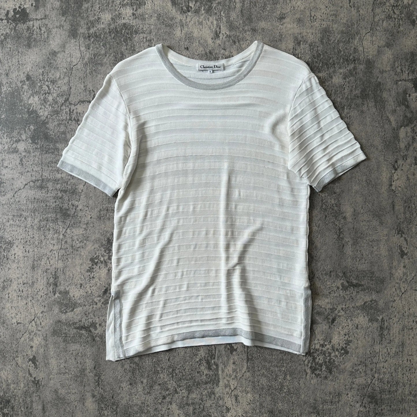 2000s Christian Dior “Textured Knit” Tee - 269archive