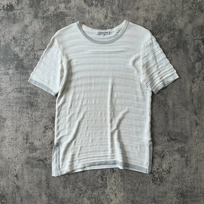 2000s Christian Dior “Textured Knit” Tee - 269archive
