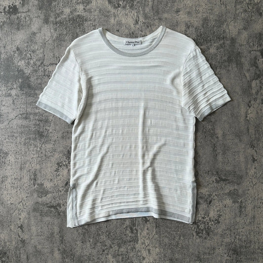 2000s Christian Dior “Textured Knit” Tee - 269archive