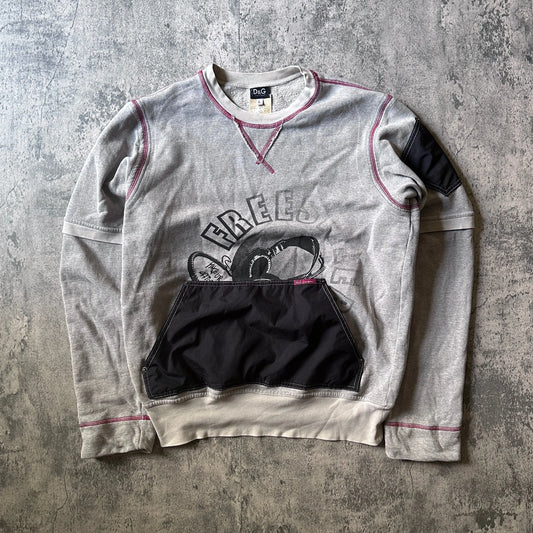 2000s Dolce & Gabbana Layered Crewneck - 269archive