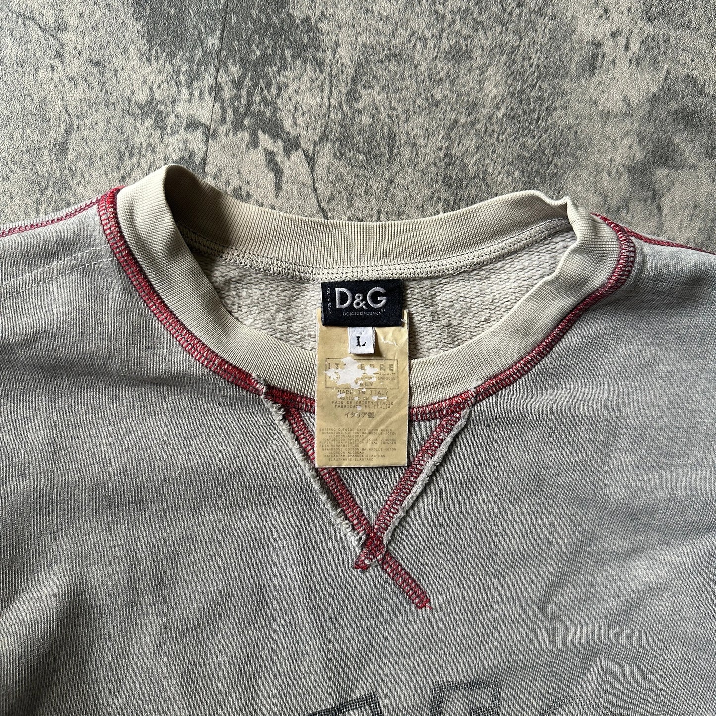 2000s Dolce & Gabbana Layered Crewneck - 269archive