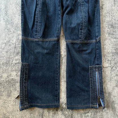 2000s Dolce & Gabbana “Belted” Bootcut Denim - 269archive