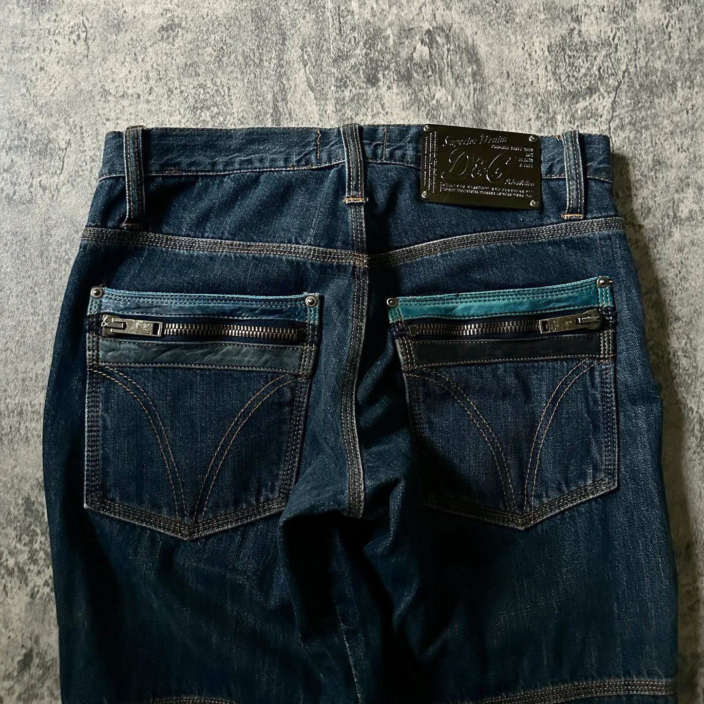 2000s Dolce & Gabbana “Belted” Bootcut Denim - 269archive