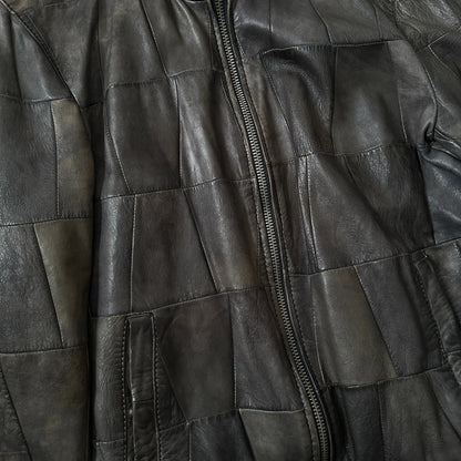 2000s Dolce & Gabbana “Patchwork” Leather Jacket - 269archive