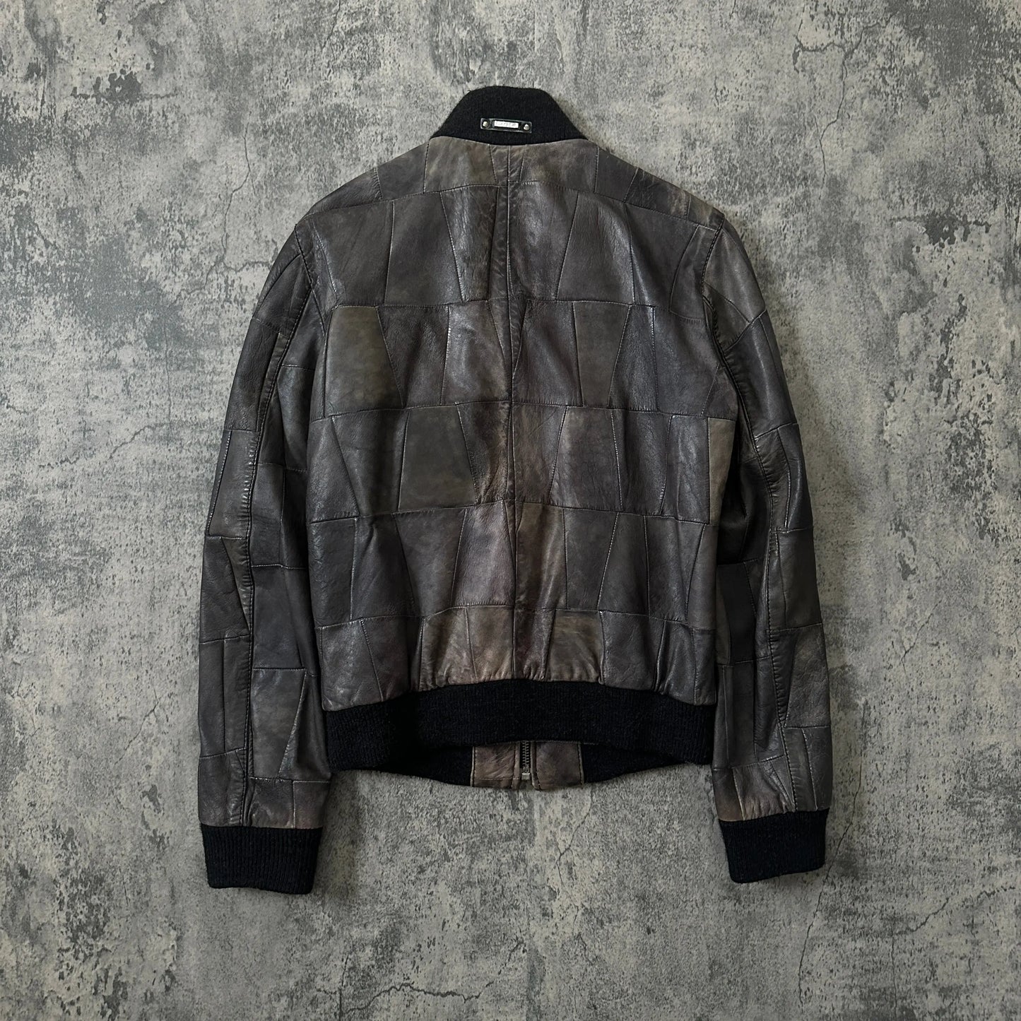 2000s Dolce & Gabbana “Patchwork” Leather Jacket - 269archive