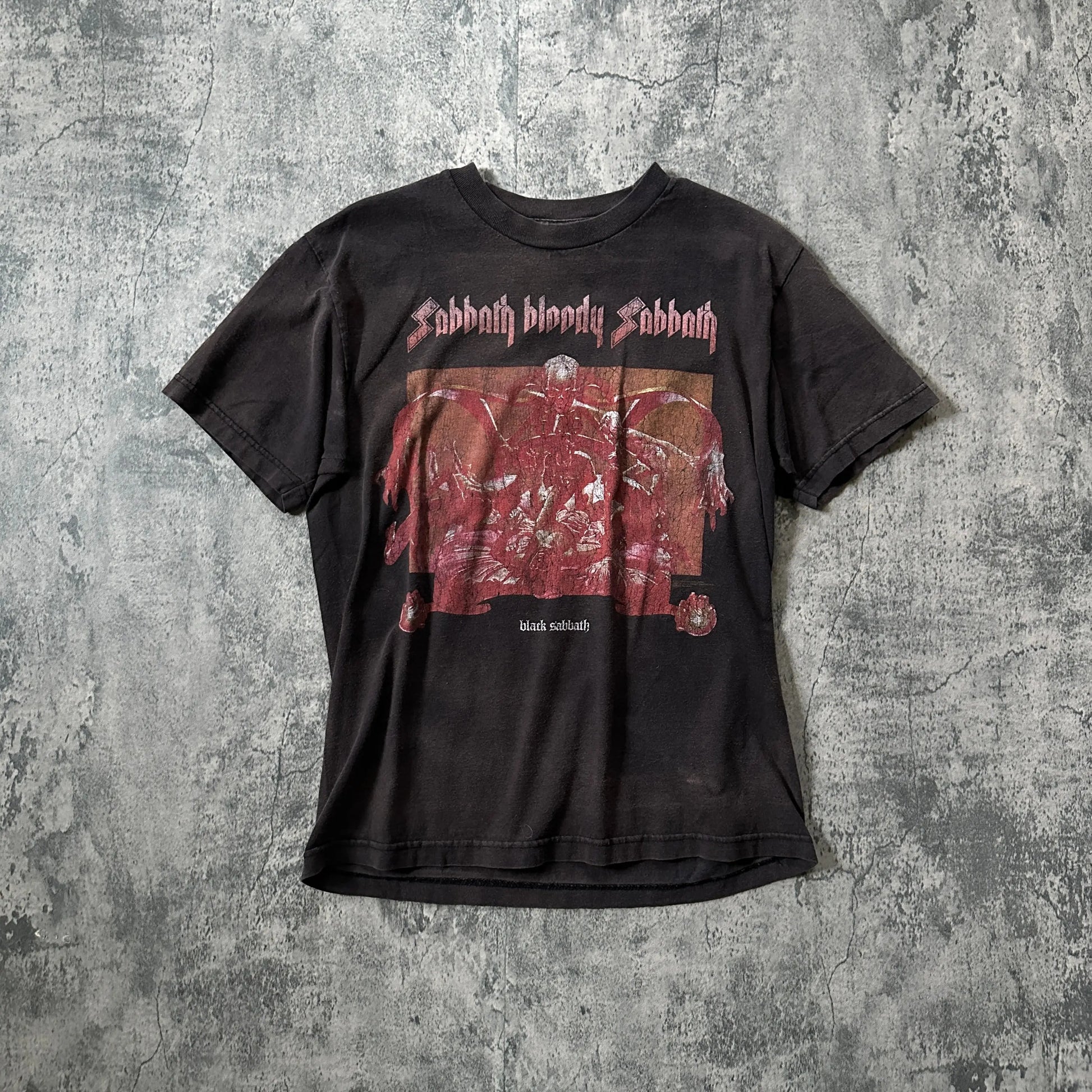 2000s Faded Black Sabbath "Sabbath Bloody Sabbath" Band Tee - 269archive