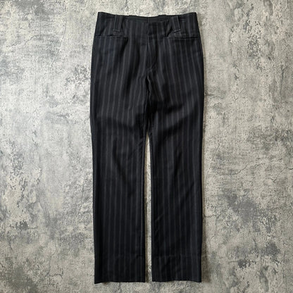2000s Gucci by Tom Ford “Pinstripe” Bootcut Pants - 269archive