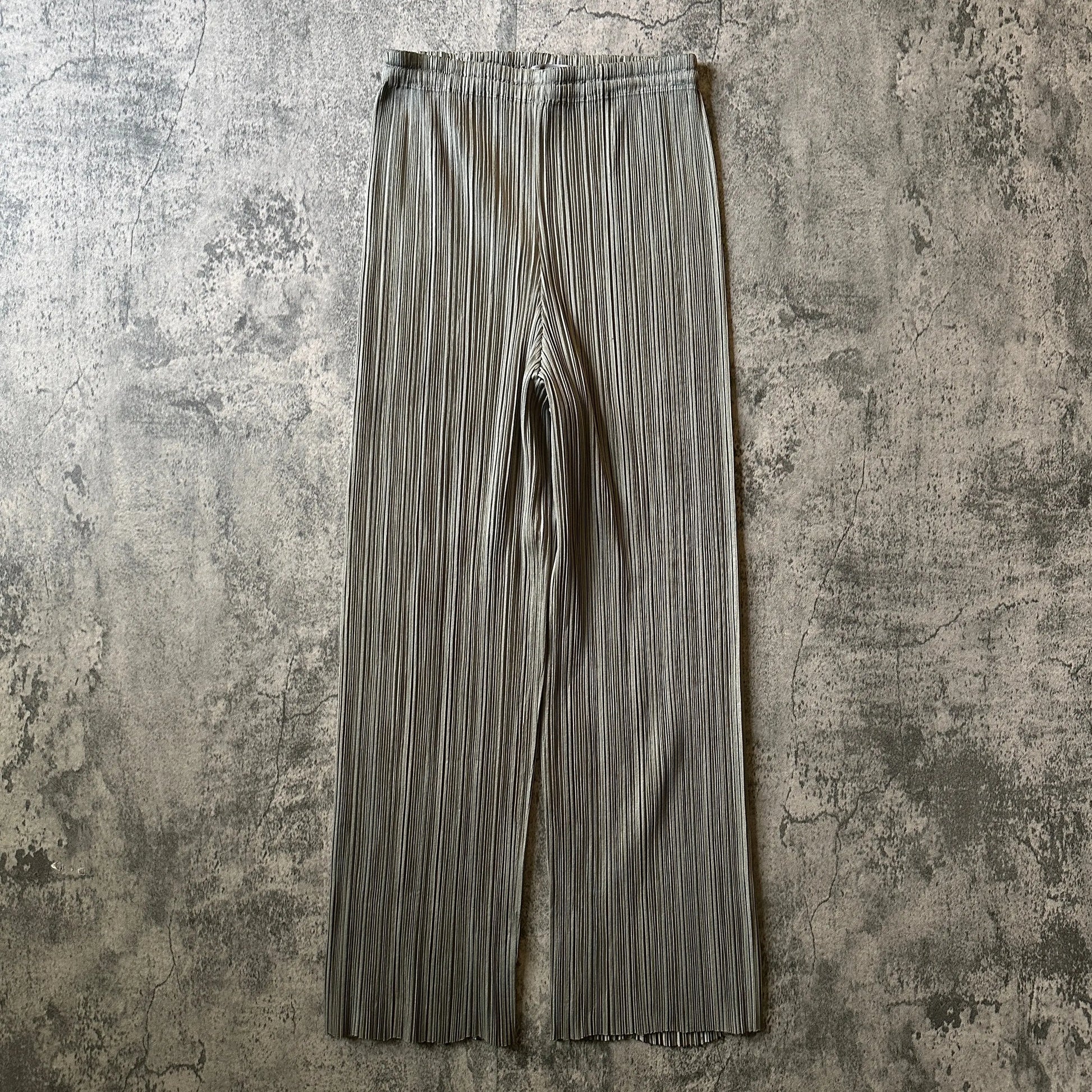 2000s Issey Miyake Pleats Please Object-Dyed Pleated Trousers - 269archive