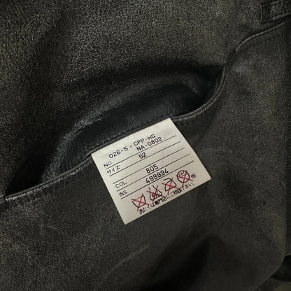 2000s Jean Paul Gaultier “Objet” Faded Calf Leather Pants - 269archive