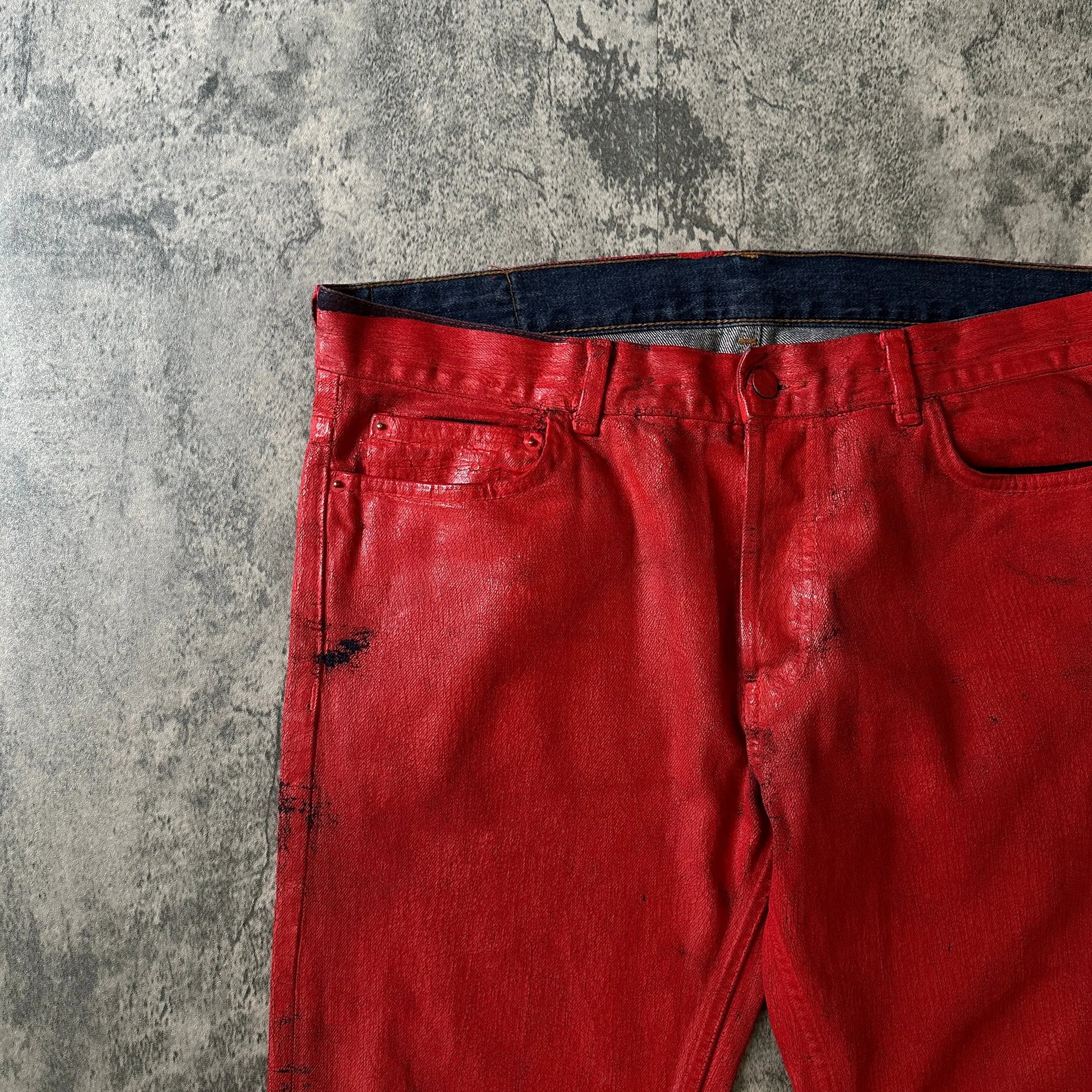 2012 Maison Margiela x H&M Painted Denim - 269archive