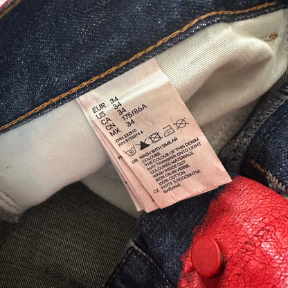 2012 Maison Margiela x H&M Painted Denim - 269archive