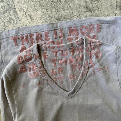 2016 Maison Margiela “AIDS Awareness” Felt Tee - 269archive