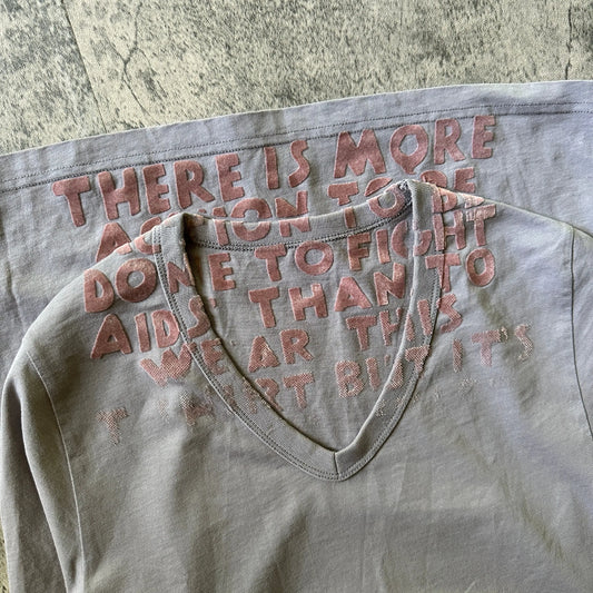 2016 Maison Margiela “AIDS Awareness” Felt Tee - 269archive