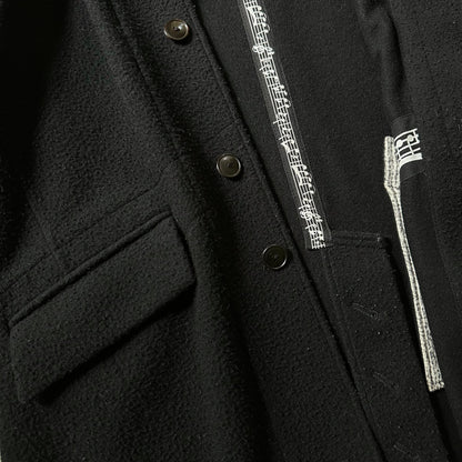 AW07 ‘Music Note’ Boiled Wool Overcoat  Coats & Jackets 269archive