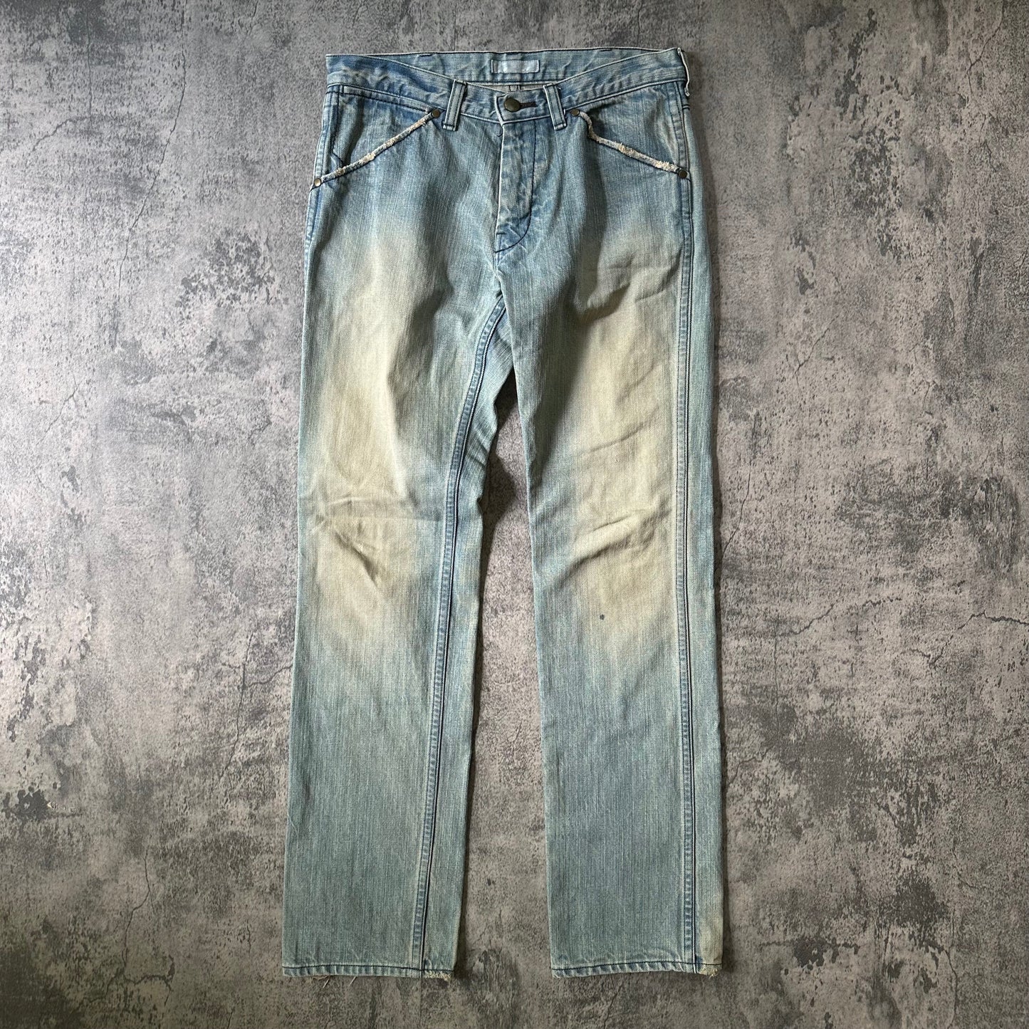 AW02 ‘Nowhere Man’ Mud Dirt Wash Denim   269archive