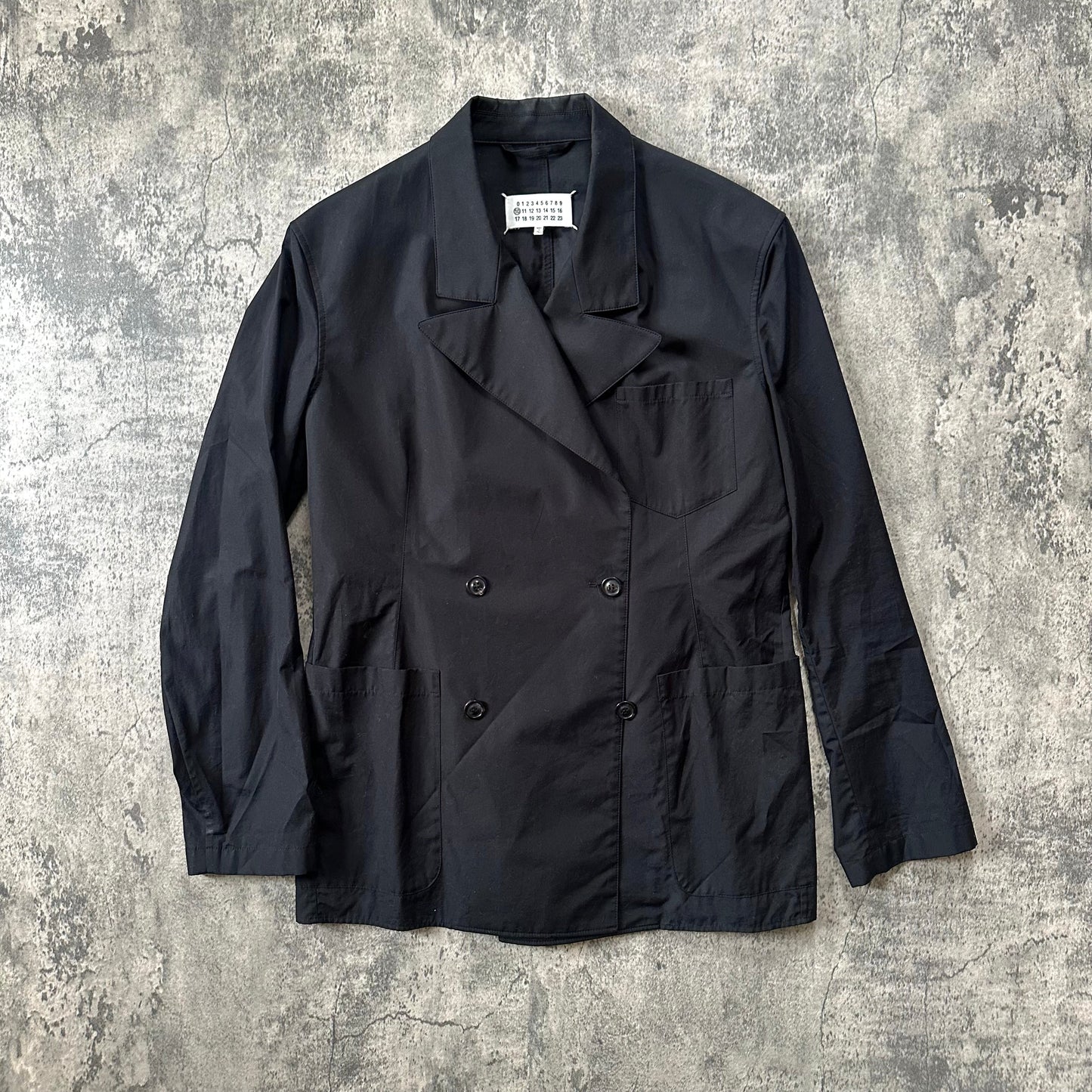 SS19 Double-Breasted Cotton Blazer  Coats & Jackets 269archive
