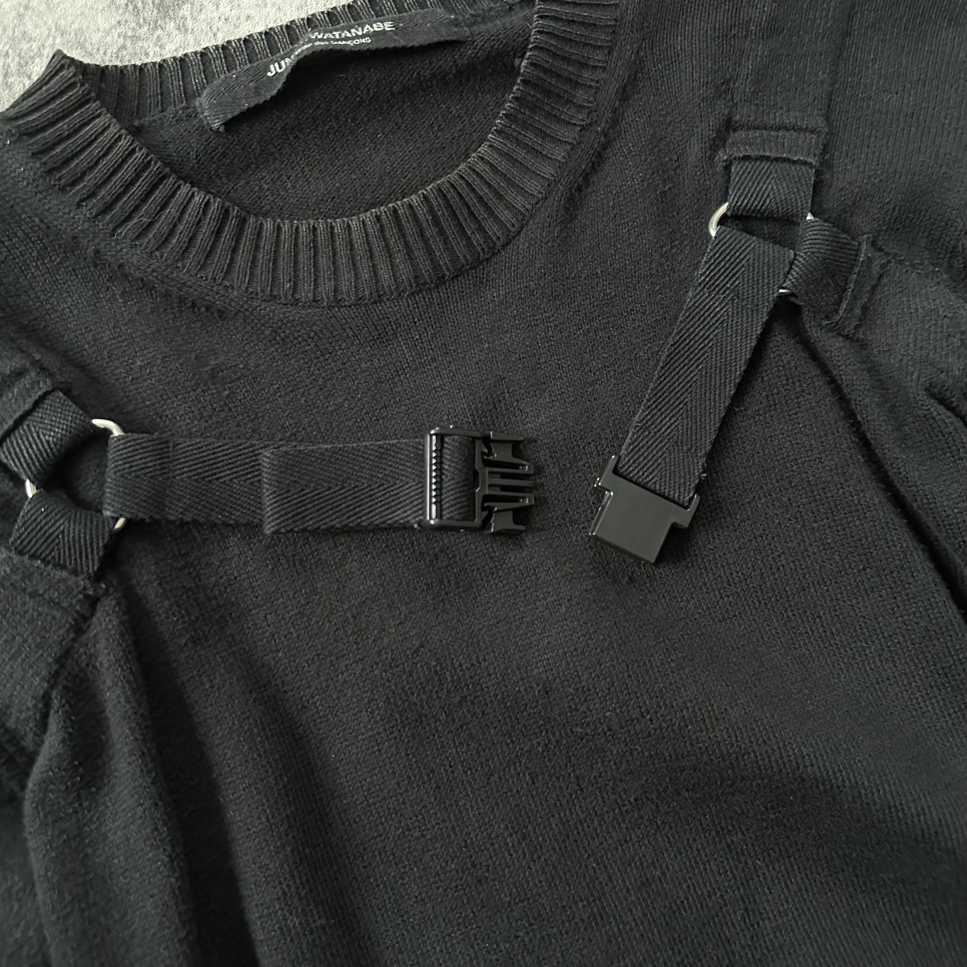 AW03 ‘Parachute’ Bondage Wool Sweater   269archive