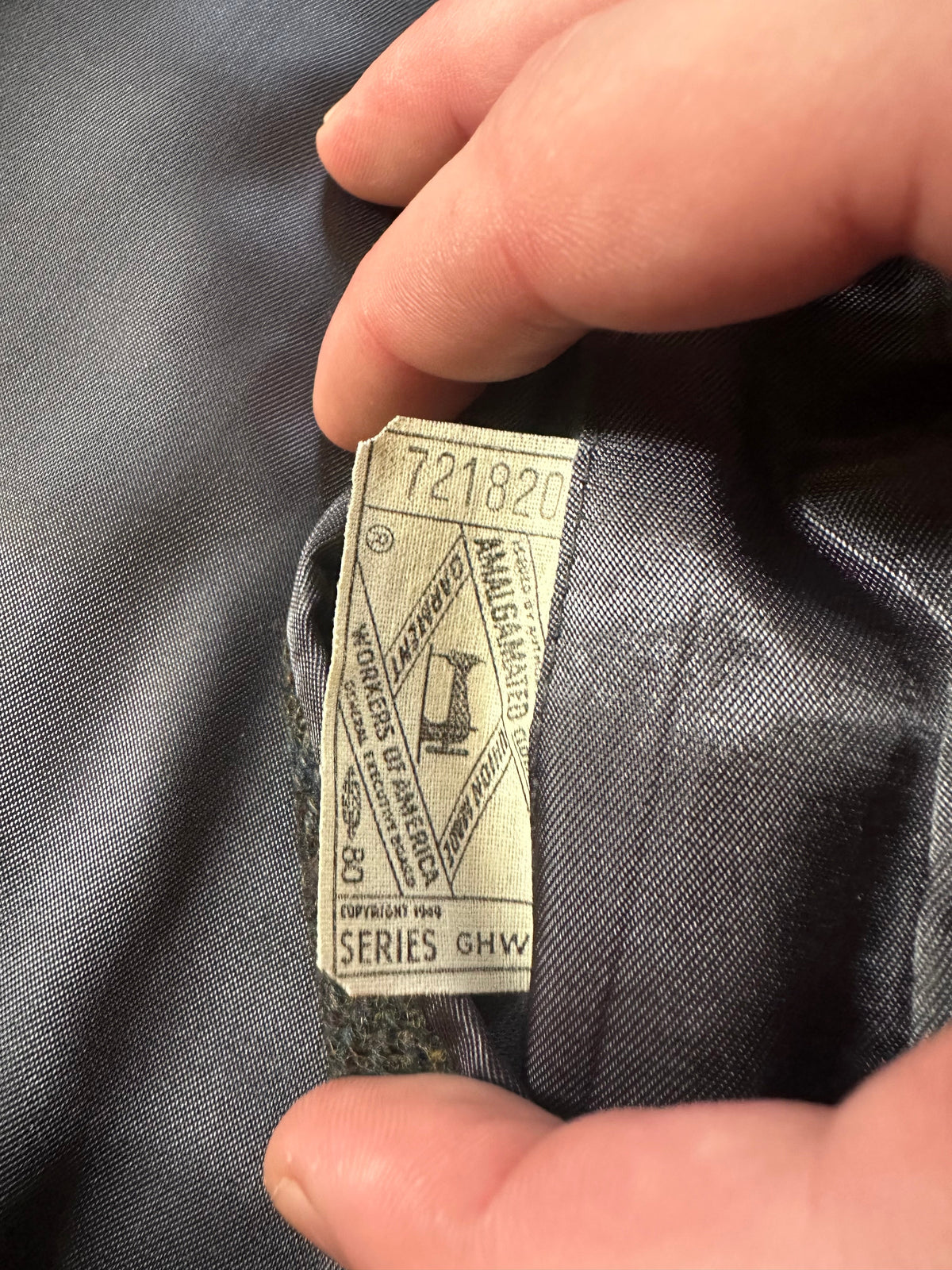 1960s Plaid Silk-Lined Overcoat   269archive