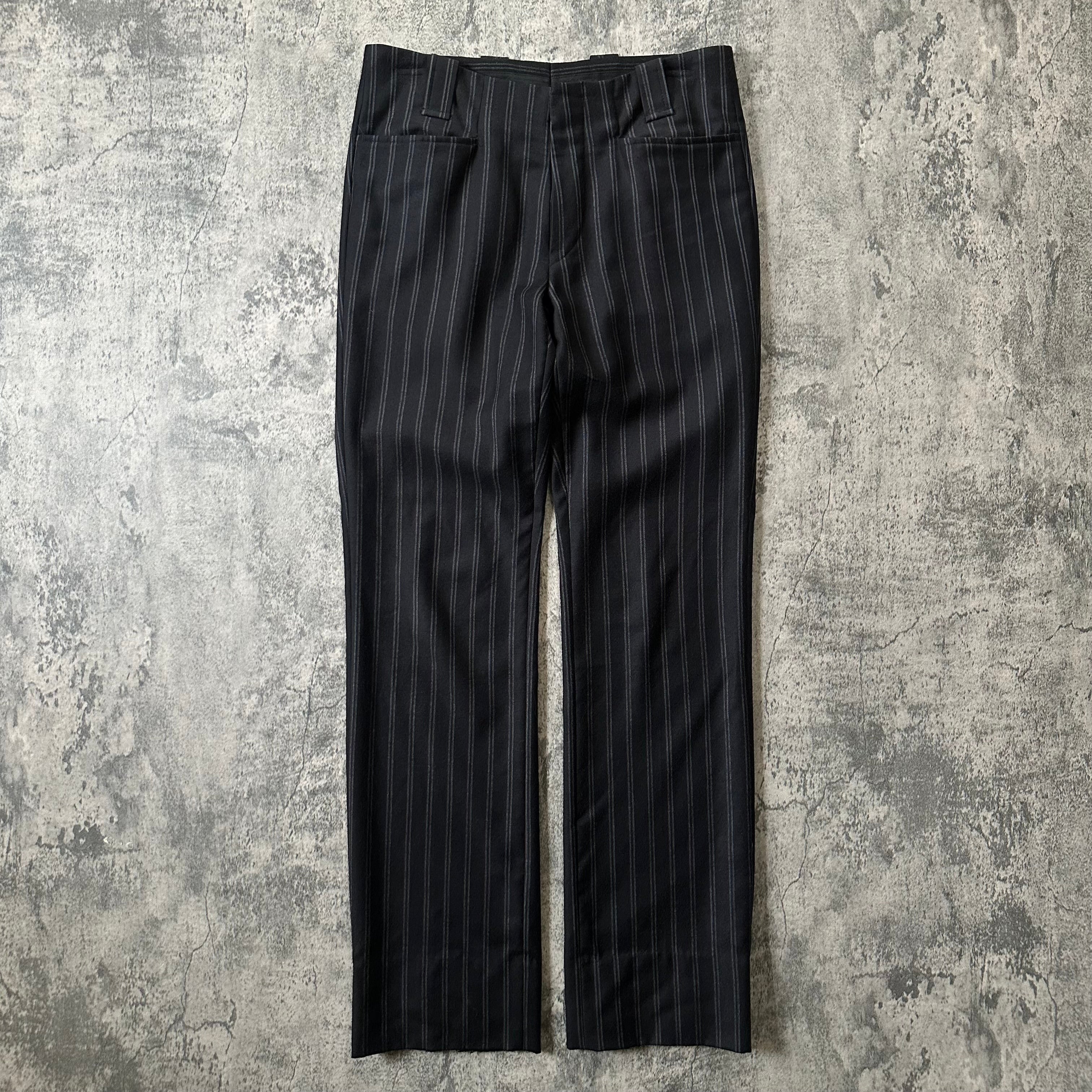 2000s Gucci by Tom Ford “Pinstripe” Bootcut Pants