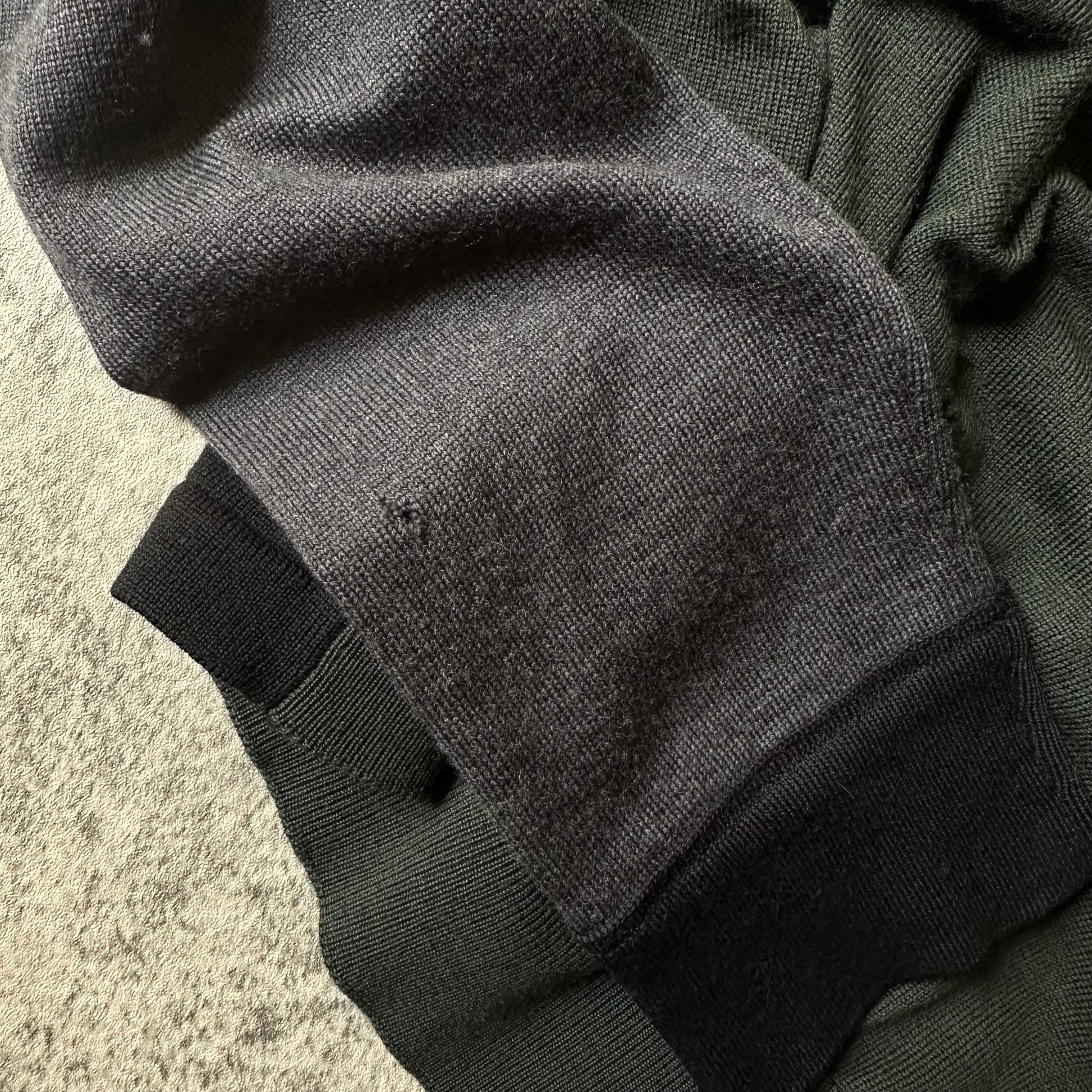 AW ‘Multicolor’ Single Pocket Knitted Sweater   269archive