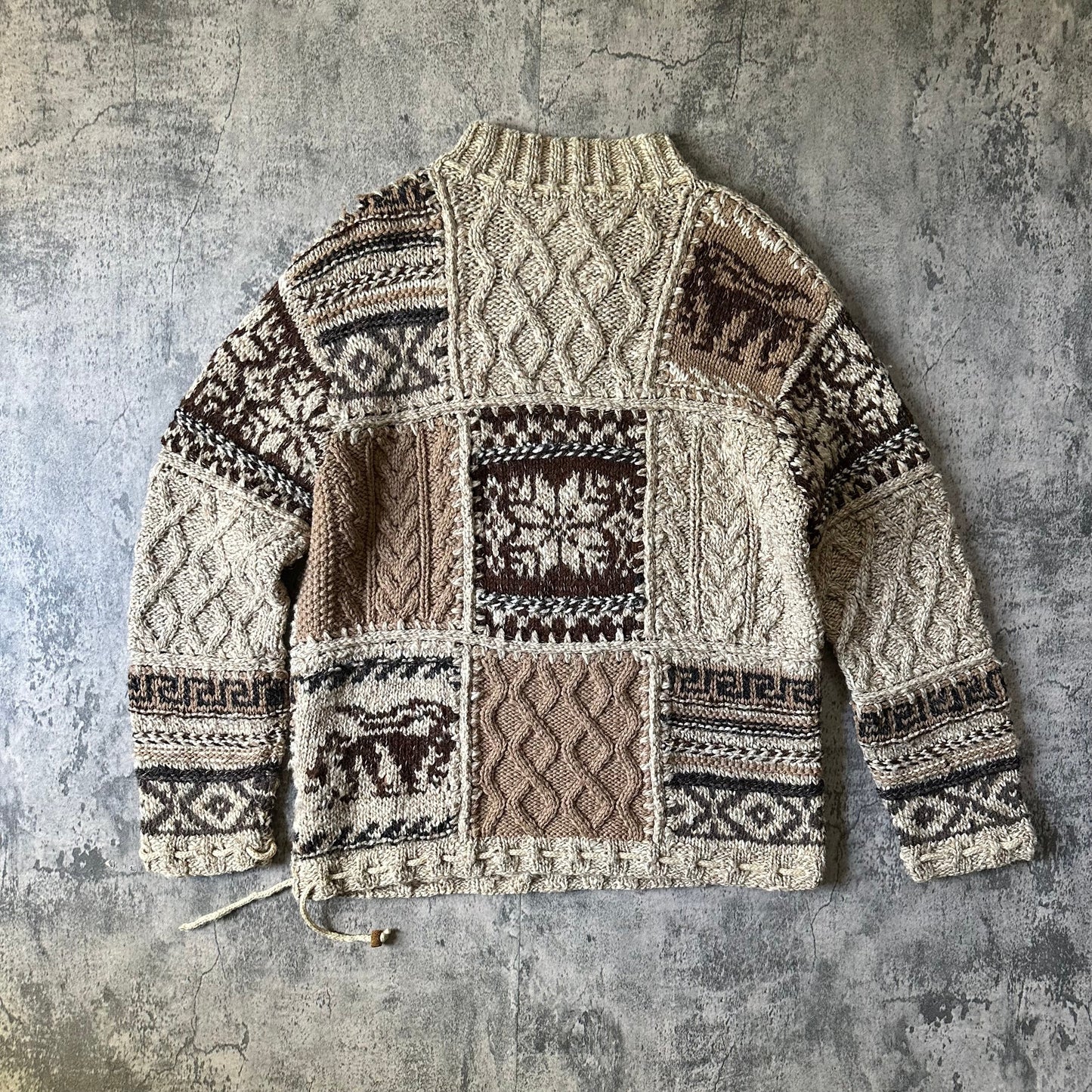 1990s Yoshiyuki Konishi Cable-Knit Sweater   269archive