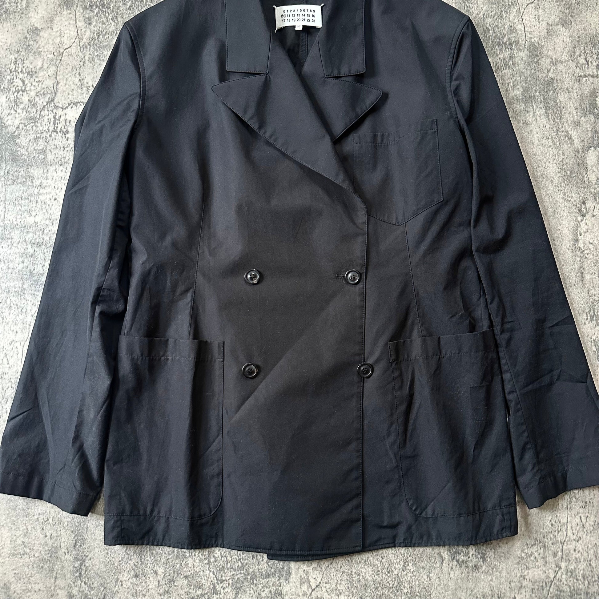 SS19 Double-Breasted Cotton Blazer  Coats & Jackets 269archive