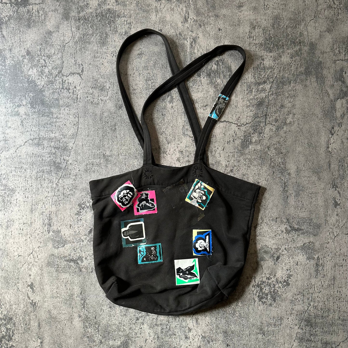 SS02 ‘Illusion of Haze’ Patch Tote Bag   269archive