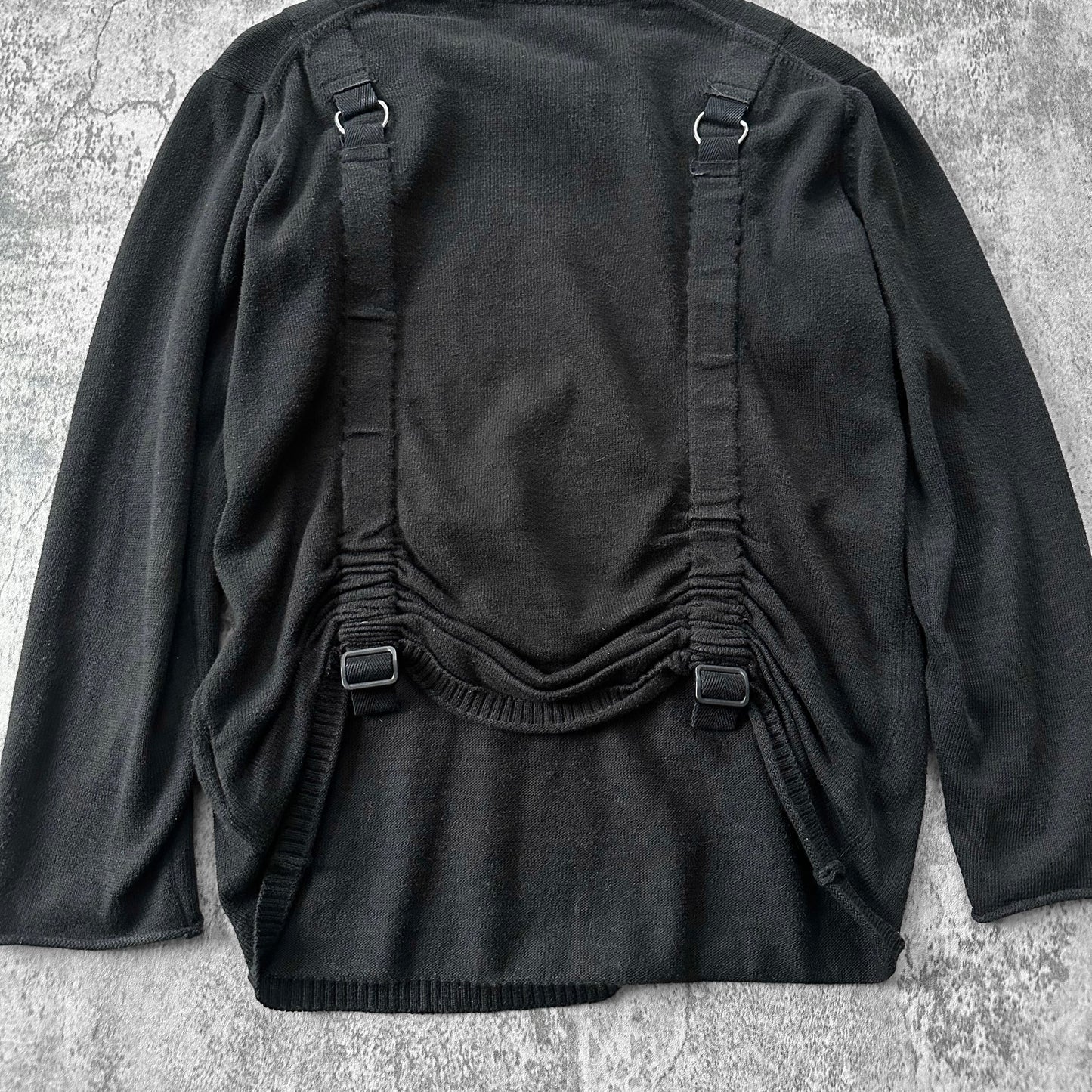 AW03 ‘Parachute’ Bondage Wool Sweater   269archive