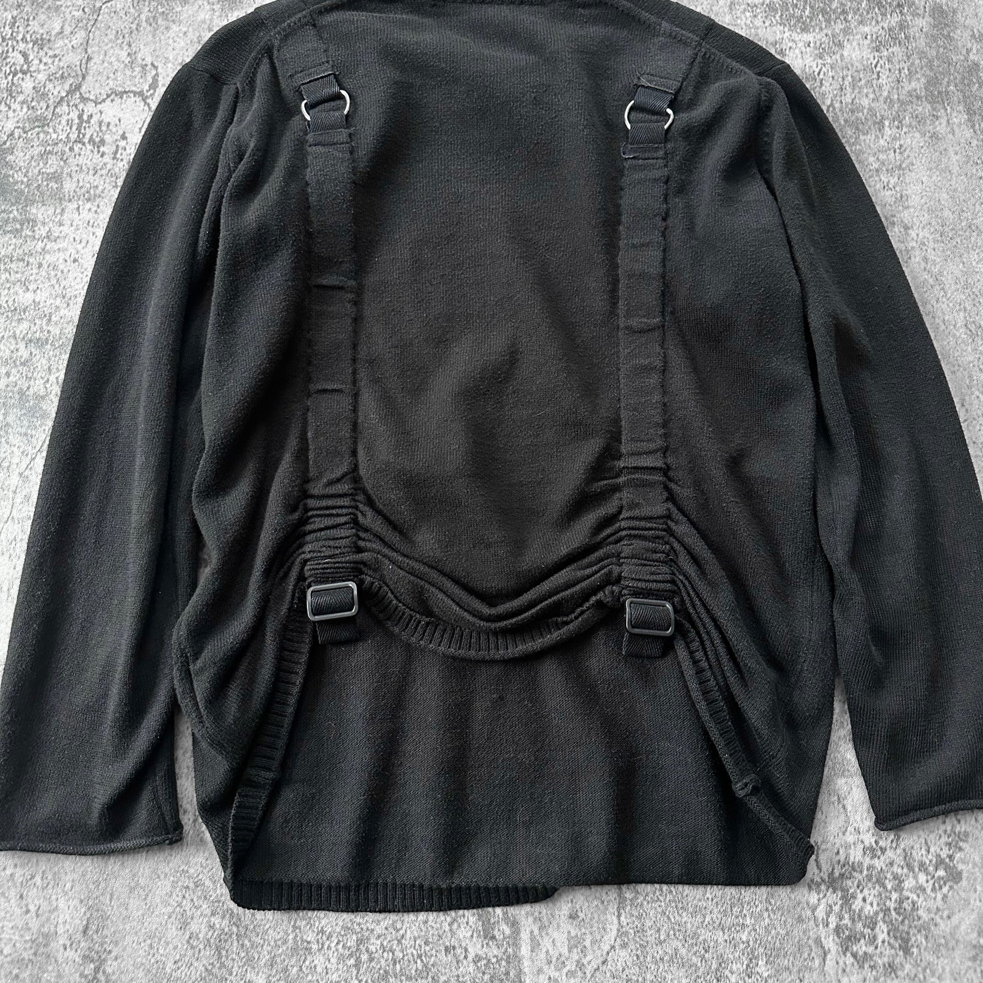 AW03 ‘Parachute’ Bondage Wool Sweater   269archive