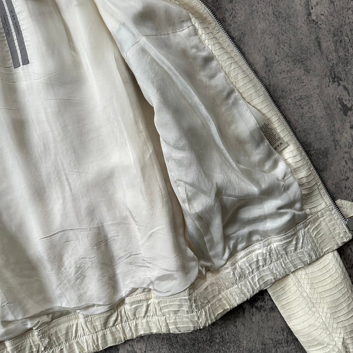 SS20 ‘Tecuatl’ Snakeskin Leather Jacket