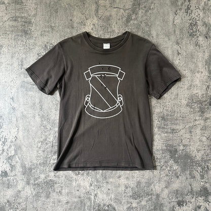 AW01 ‘Standards’ Distressed Shield Tee   269archive
