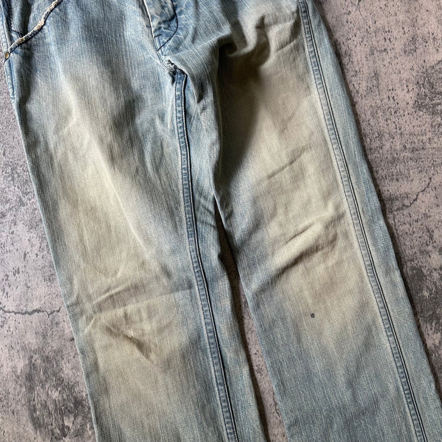 AW02 ‘Nowhere Man’ Mud Dirt Wash Denim   269archive