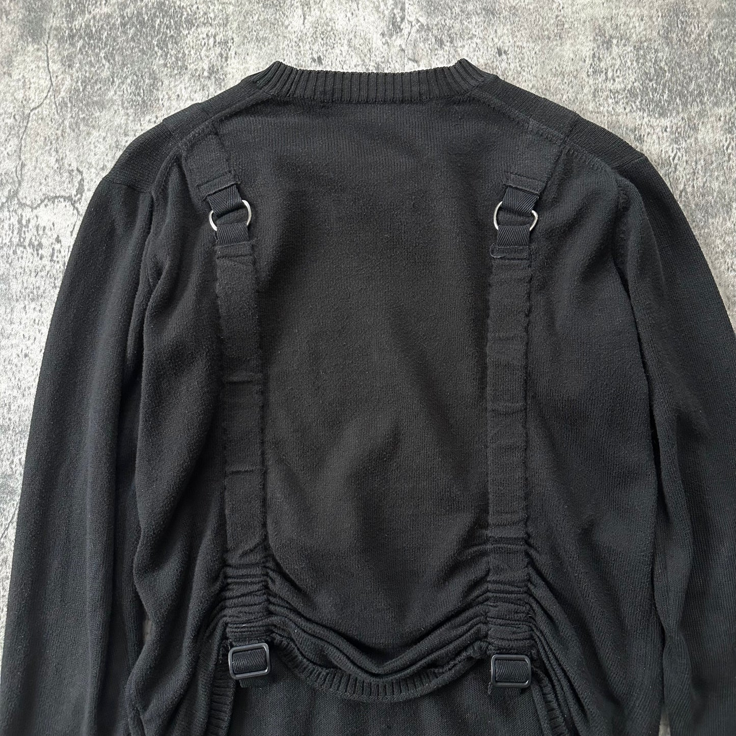 AW03 ‘Parachute’ Bondage Wool Sweater   269archive