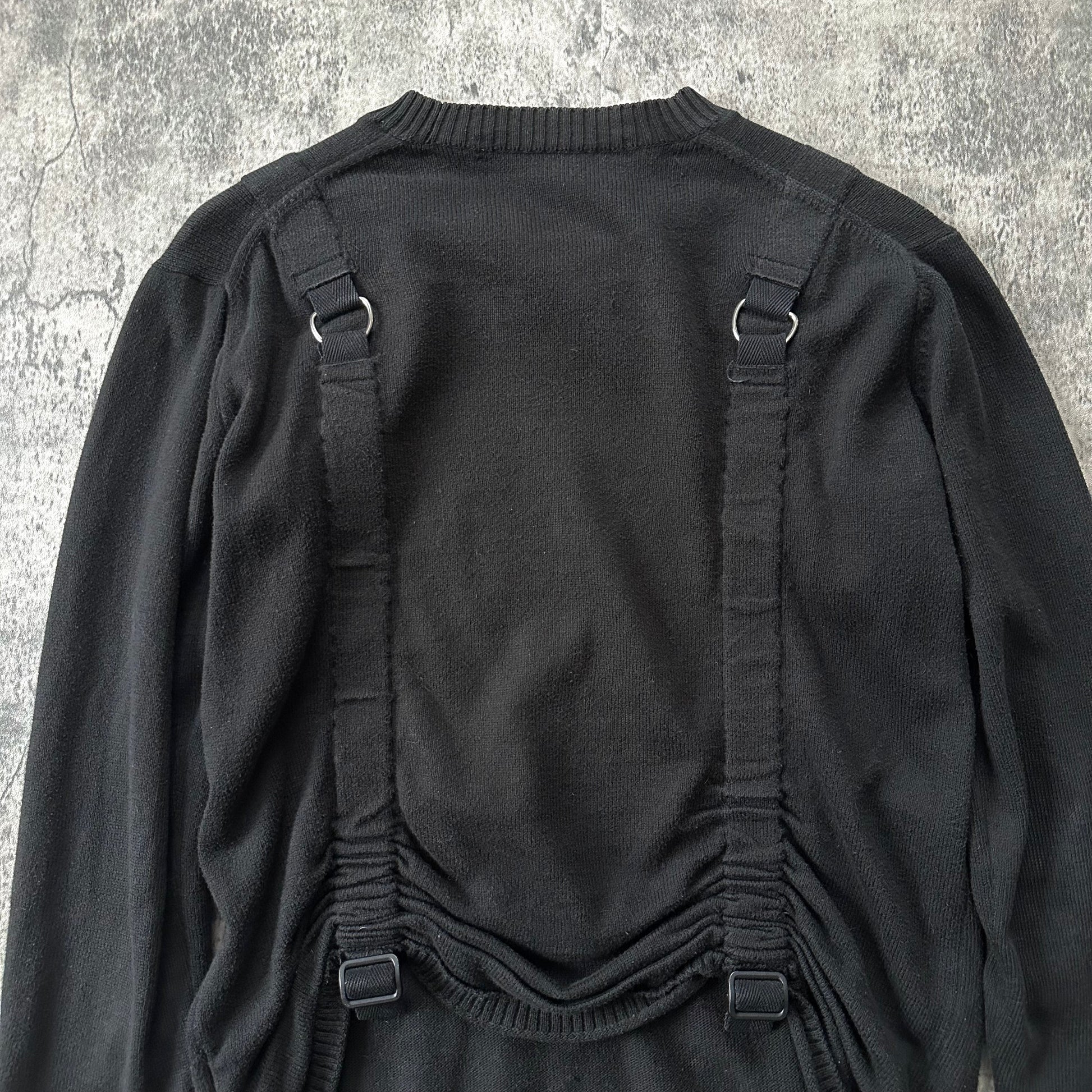AW03 ‘Parachute’ Bondage Wool Sweater   269archive