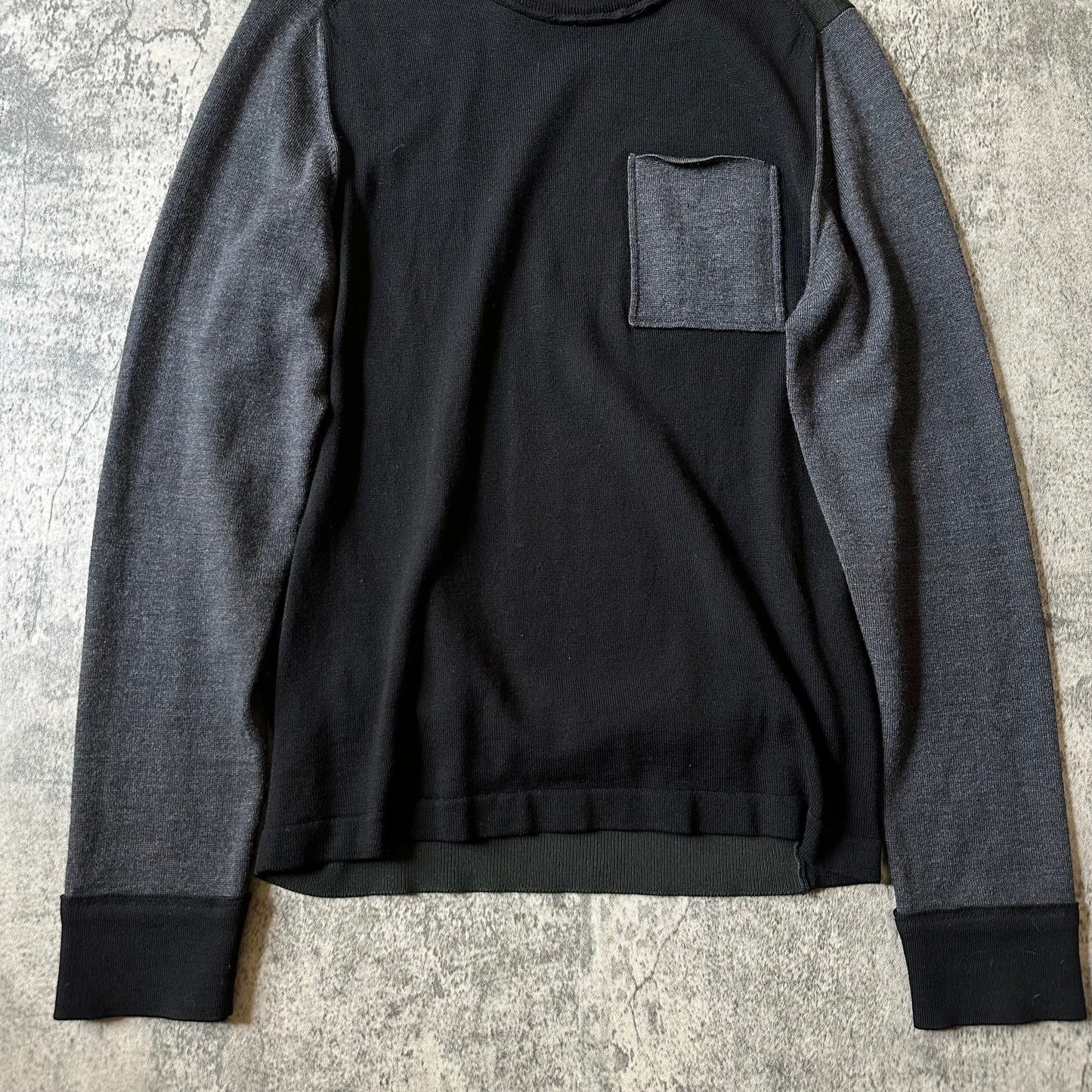 AW ‘Multicolor’ Single Pocket Knitted Sweater   269archive