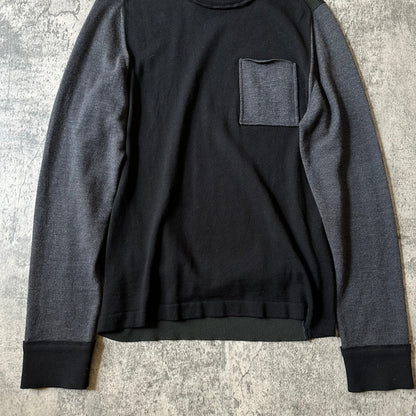 AW ‘Multicolor’ Single Pocket Knitted Sweater   269archive