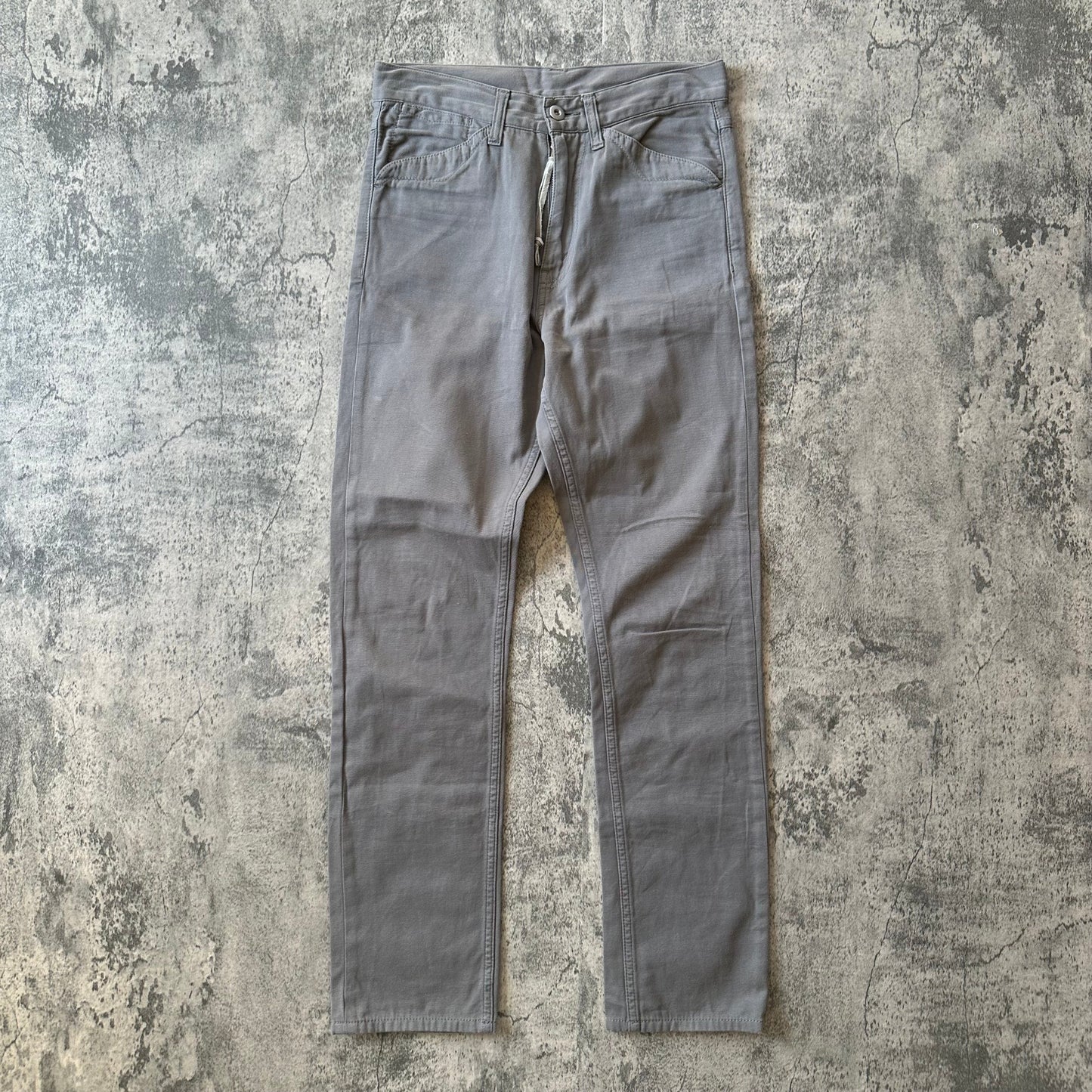 AW15 Grey Cotton Shell Tapered Pants  Pants 269archive
