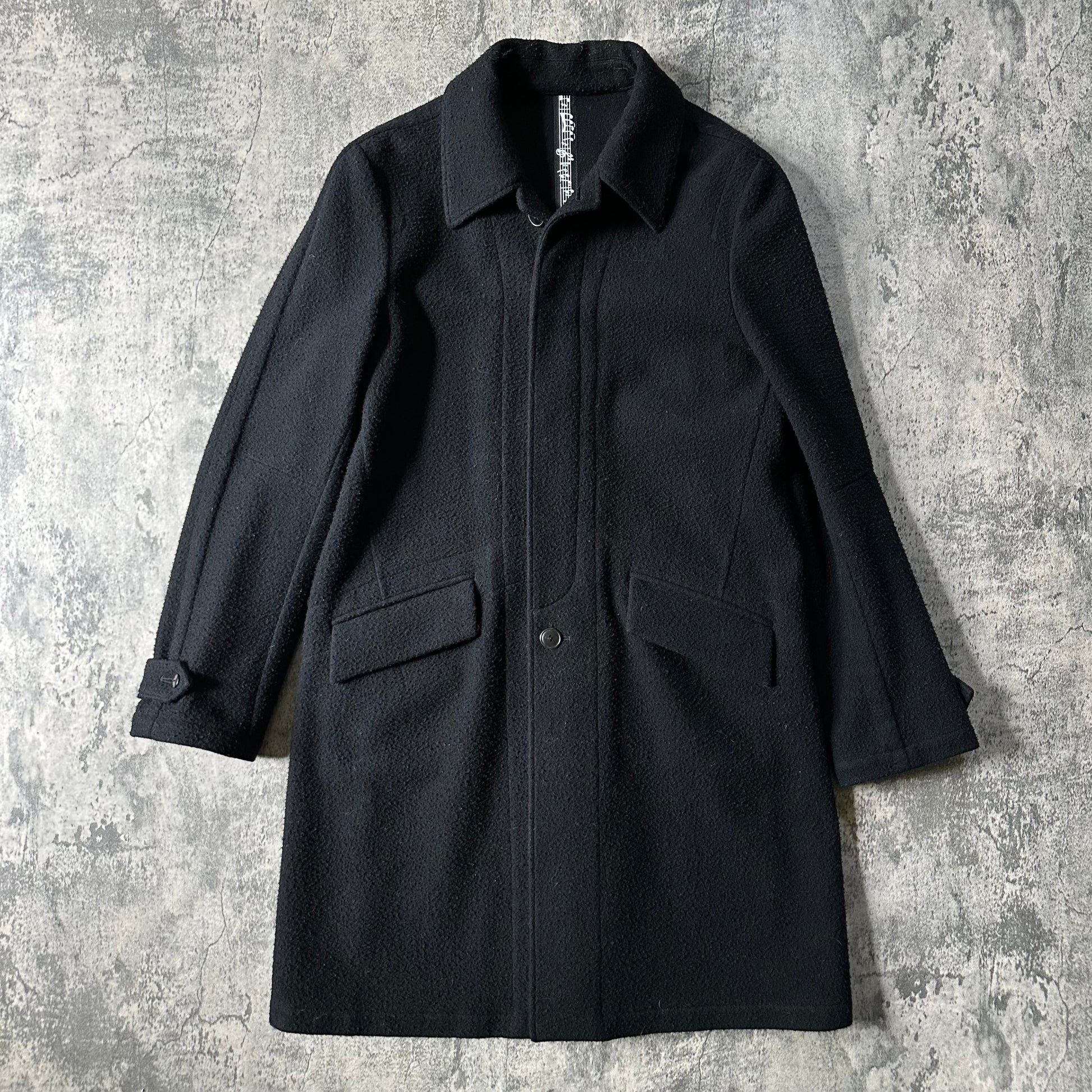 AW07 ‘Music Note’ Boiled Wool Overcoat  Coats & Jackets 269archive