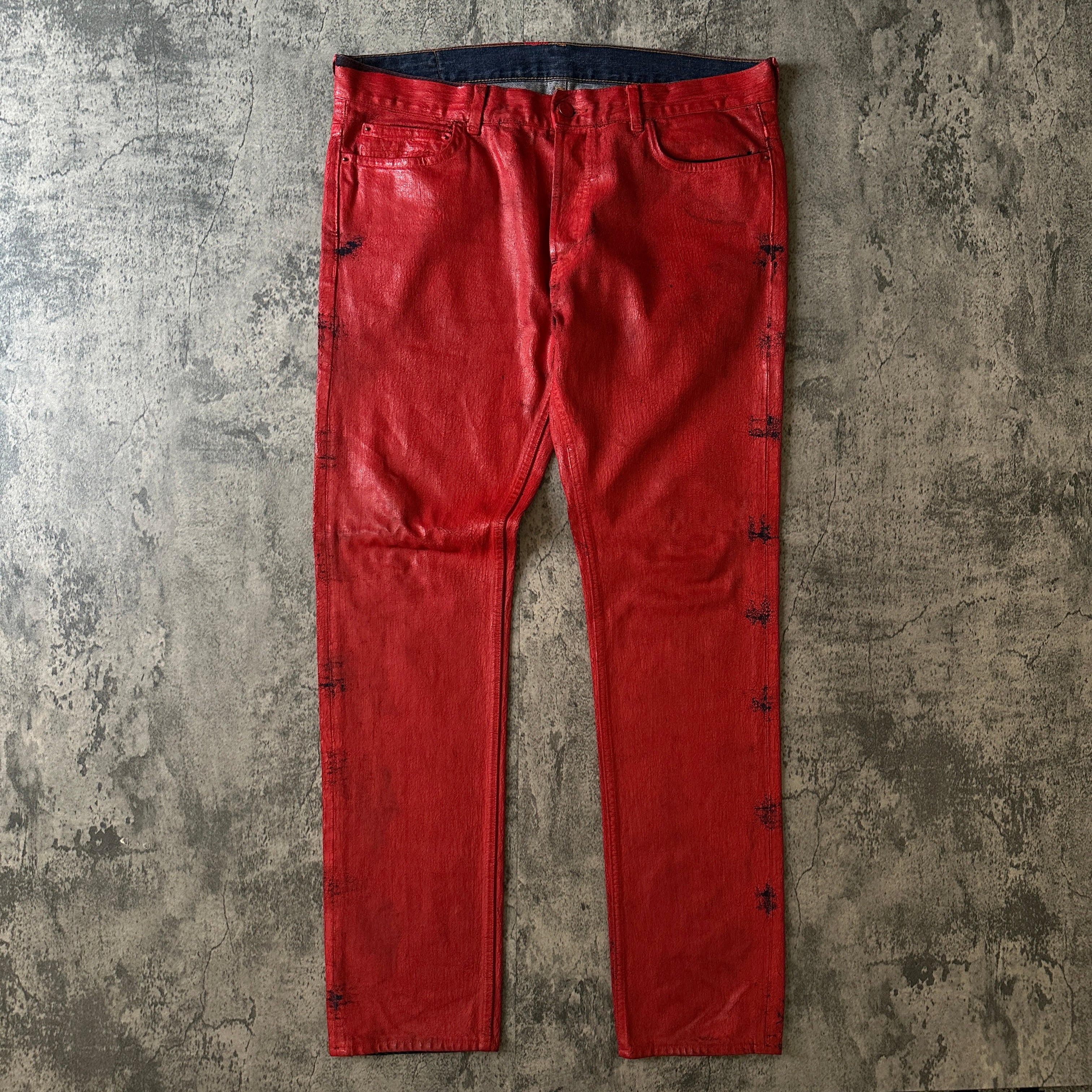 2012 Maison Margiela x H&M Painted Denim