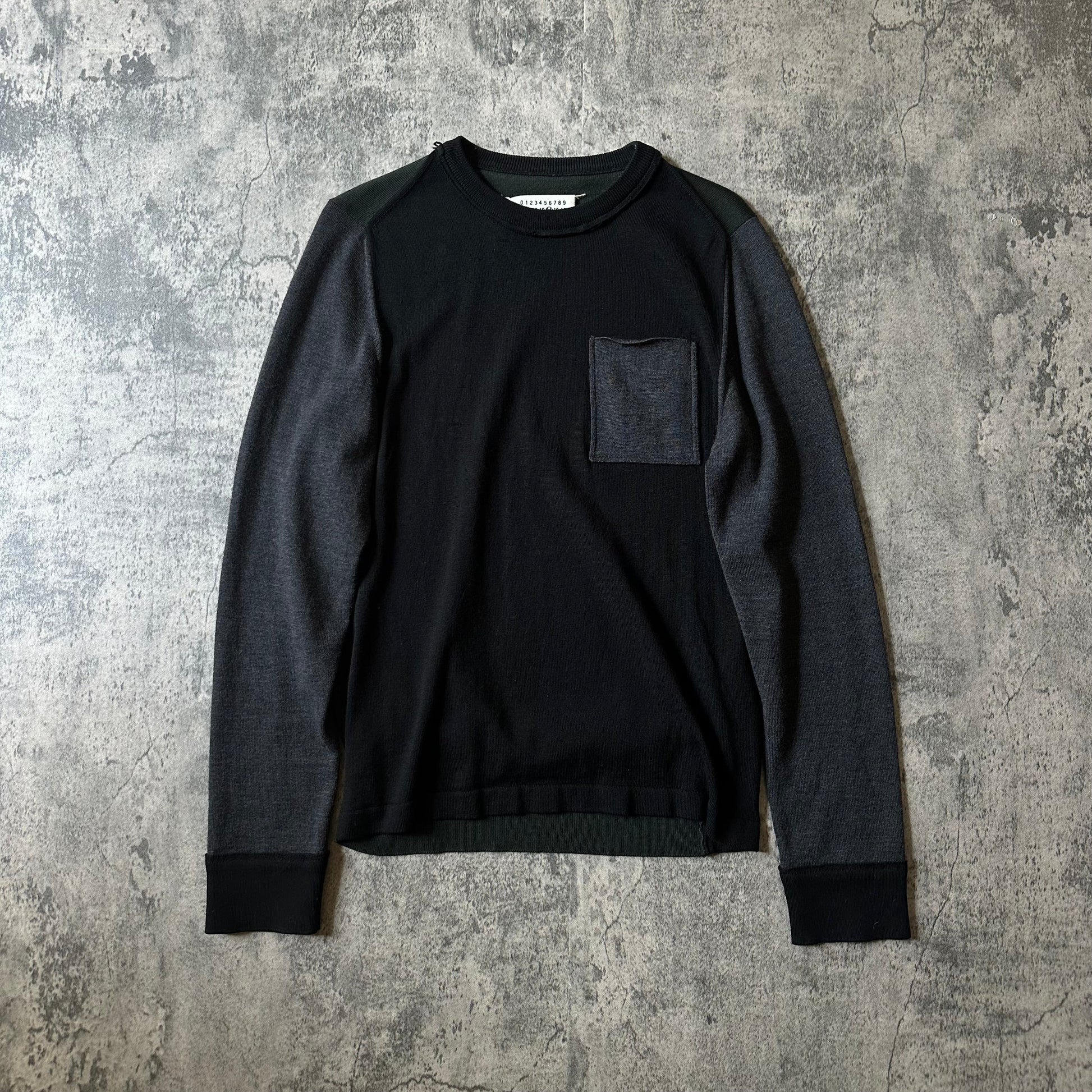 AW ‘Multicolor’ Single Pocket Knitted Sweater   269archive