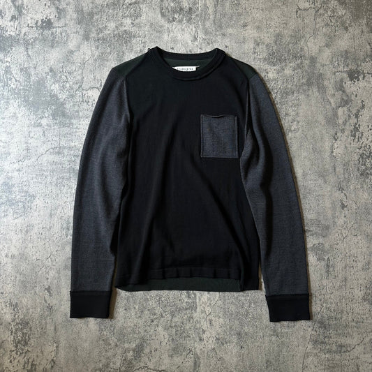 AW ‘Multicolor’ Single Pocket Knitted Sweater   269archive