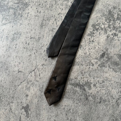 AW06 ‘Guru Guru’ Insect Leather Tie