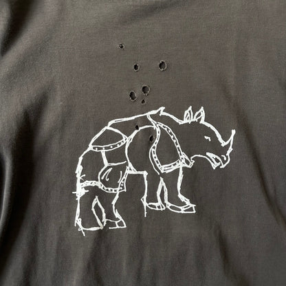 SS01 ‘Time Migration’ Rhinoceros Tee  Shirts & Tops 269archive