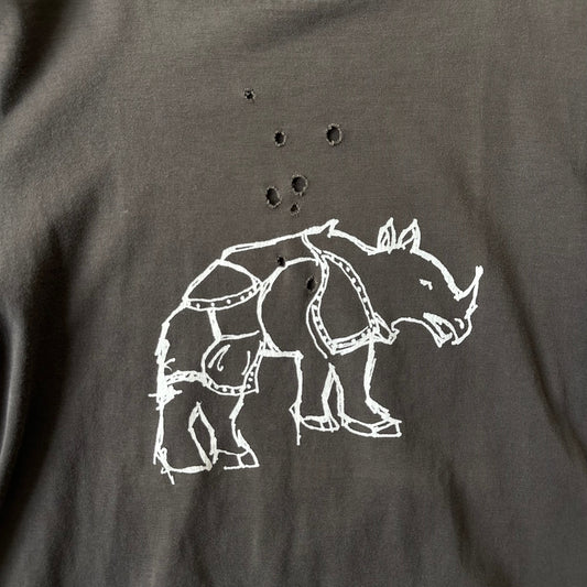 SS01 ‘Time Migration’ Rhinoceros Tee  Shirts & Tops 269archive
