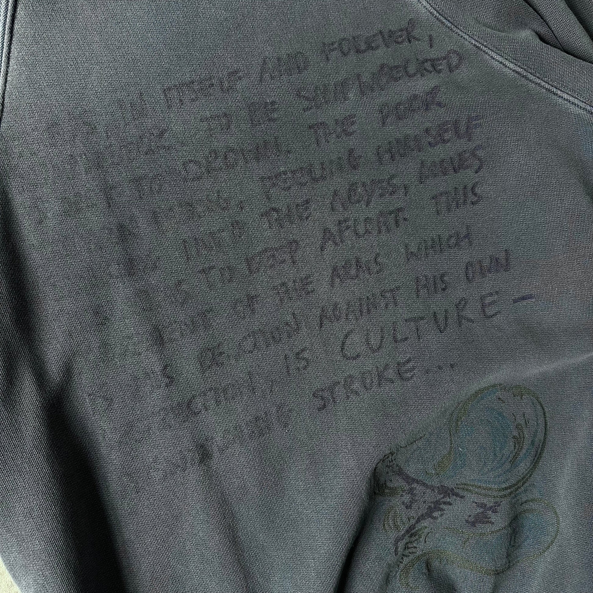 AW04 ‘Waves’ Shipwreck Poem Crewneck   269archive