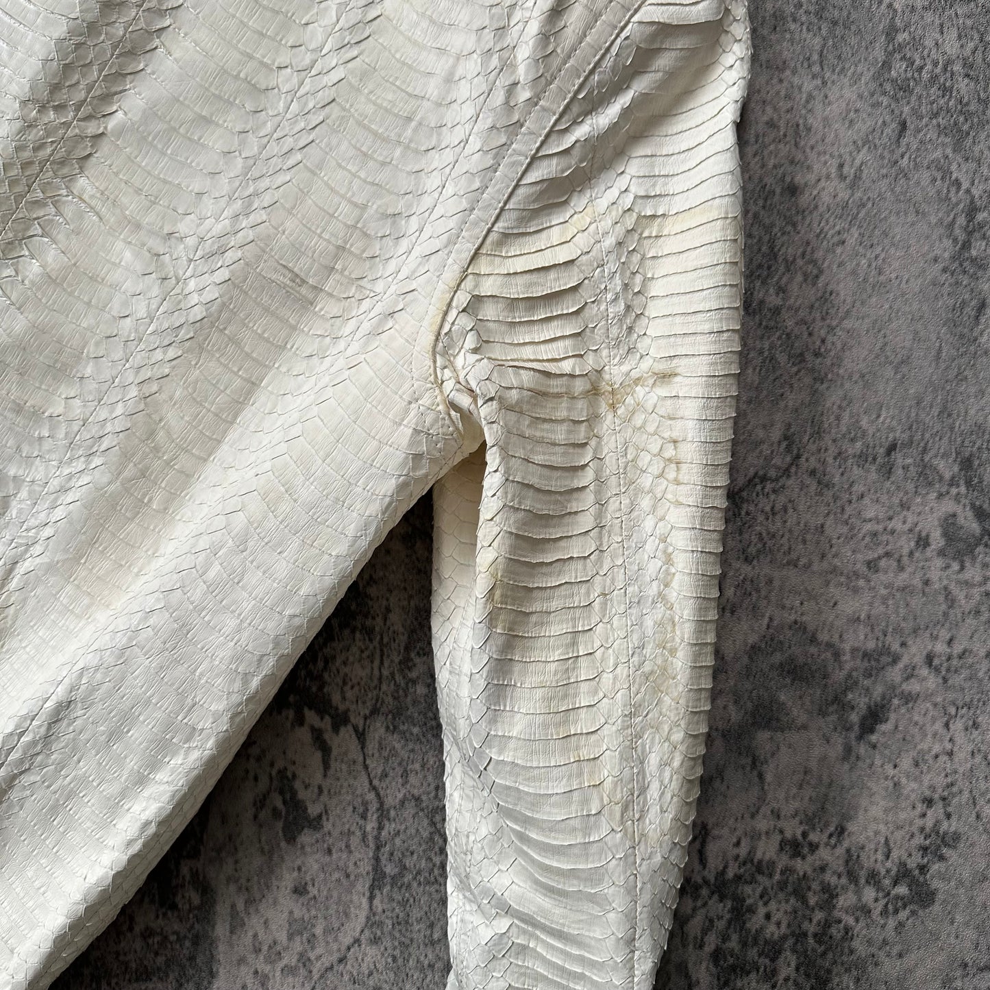 SS20 ‘Tecuatl’ Snakeskin Leather Jacket