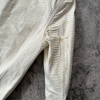 SS20 ‘Tecuatl’ Snakeskin Leather Jacket