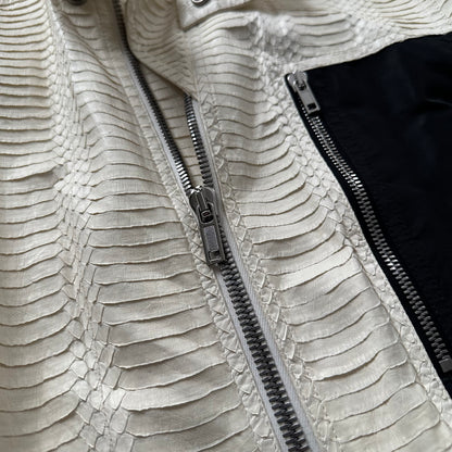SS20 ‘Tecuatl’ Snakeskin Leather Jacket